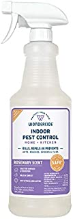 Wondercide Natural Products - Indoor Pest Control Spray for Home and Kitchen - Fly, Ant, Spider, Roach, Flea, Bug Killer and Insect Repellent - Eco-Friendly, Pet and Family Safe  32 oz Rosemary