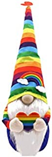 LGBT Gay Pride Month Rainbow Gnome Collectible Figurines Rally Stuff 13.5 Inches Parade Figurines Love is Love We are Together Lesbian Gay Bisexual Transgender Queer Acceptance Day