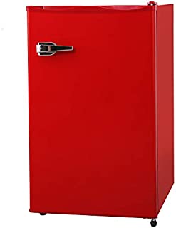 RMYHOME 2.3 Cu.ft Compact Upright Freezer, Mini Freezer with Single Door and Shelves, Adjustable Leveling legs, Cold Storage of Food & Beverage for Home, Office, Dormitory, Apartment, Red