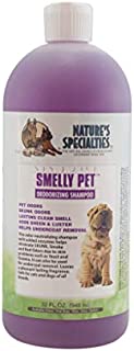 Nature's Specialties Deodorizing Dog Shampoo for Pets, Concentrate 24:1, Made in USA, Smelly Pet, 32oz