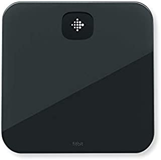 Fitbit Aria Air Bluetooth Digital Body Weight and BMI Smart Scale, Black