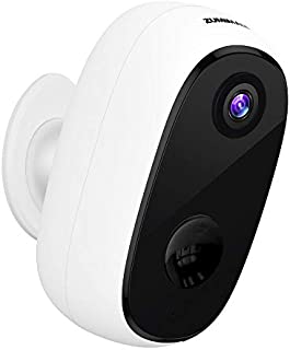 Security Camera Outdoor with 10000mAh Battery, Zumimall 1080P Wireless WiFi Cameras for Home Security, Waterproof Camera, IR Night Vision, 2-Way Talk, Motion Detection, Alert, Remote View, Cloud/SD