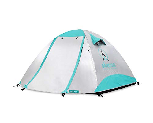 Ohnana Cool 2-Person, Heat-Blocking Rayve II Tent. Perfect for Festivals, Backpacking, as Well as Beach and Family Camping