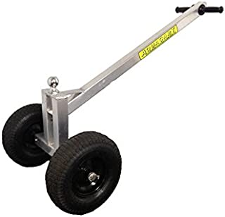 Aquacarts Heavy Duty Trailer Dolly helps move trailers easier, aluminum frame, stainless steel axles & pneumatic tires