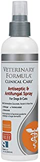 Veterinary Formula Clinical Care Antiseptic and Antifungal Spray for Dogs and Cats  Medicated Topical Spray Treatment for Fungal and Bacterial Skin Infections in Dogs and Cats, Fast Acting, Heal and Soothe Infections (8 oz bottle)