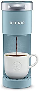 Keurig K-Mini Coffee Maker, Single Serve K-Cup Pod Coffee Brewer, 6 to 12 Oz. Brew Sizes, Dreamy Blue
