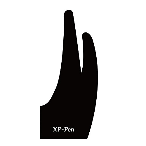 XP-Pen Professional Artist Lycra Glove for Graphics Drawing Tablet Graphic Monitor Suitable for Right Hand and Left Hand Free Size