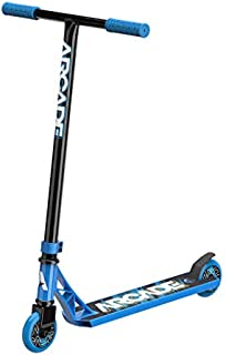 Arcade Rogue Pro Scooters for Kids 8 Years and Up (6 - 12 Years Old)  Beginner Kick Scooter / Stunt Scooter for Kids Freestyle, School Commute or Learn Trick Scooter Moves (Blue)