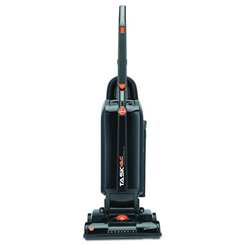 Hoover Commercial CH53005 TaskVac Hard-Bagged Lightweight Upright Vacuum, 13-Inch, Black