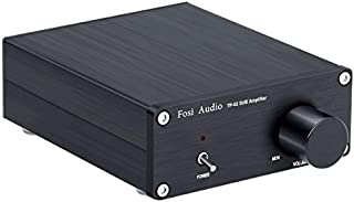 Subwoofer Amplifier TDA7498E Mini Sub Bass Amp Digital Class D Integrated Subwoofer Amplifier 220Watt Fosi Audio TP-02