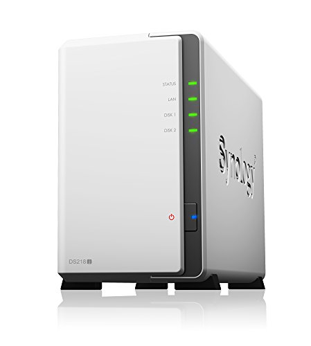 Synology 2 bay NAS DiskStation DS218j (Diskless)