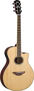 Yamaha APX600 NA Thin Body Acoustic-Electric Guitar, Natural