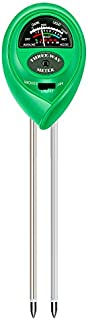 Atree Soil pH Meter, 3-in-1 Soil Tester Kits with Moisture,Light and PH Test for Garden, Farm, Lawn, Indoor & Outdoor (No Battery Needed)