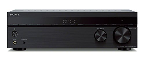 Sony STRDH590 5.2-ch Surround Sound Home Theater Receiver: 4K HDR AV Receiver with Bluetooth,Black