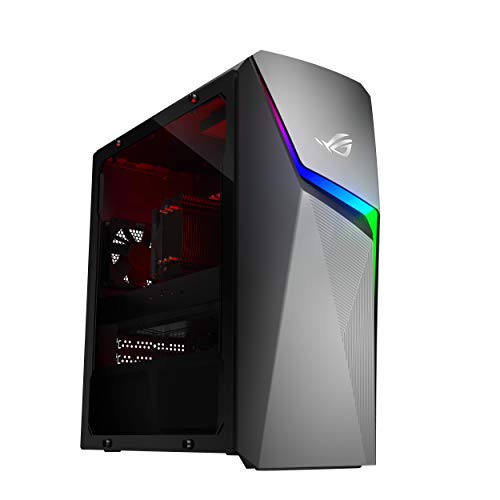 ROG Strix GL10DH Gaming Desktop PC, AMD Ryzen 7 3700X, GeForce GTX 1660 Ti, 16GB DDR4 RAM, 512GB SSD, Wi-Fi 5, Windows 10 Home, GL10DH-AH762