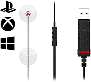 HipShotDot Red Dot LED Aim Assist Mod for Television - Gaming TV Accessory Compatible with Xbox, Playstation and Nintendo - Works with All Shooter Video Games and FPS or TPS - Quick Or No Scope