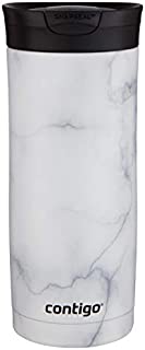 Contigo | Couture SNAPSEAL Vacuum-Insulated Travel Mug, 16oz, White Marble