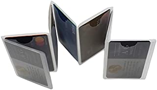 Set of 2 Clear Premium Quality Wallet Insert from AG Wallets (Accordion)