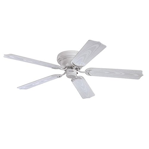 Westinghouse Lighting 7217200 Contempra 48-Inch Indoor/Outdoor Ceiling Fan, White Finish