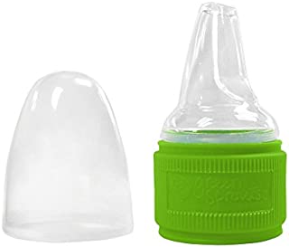 green sprouts Spout Adapter for Water Bottle | Quickly converts a standard bottle into a sippy cup | Collar fits two standard bottle sizes