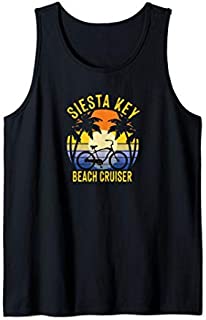 Siesta Key Beach Cruiser Florida Gulf Coast Vacation Bike Tank Top