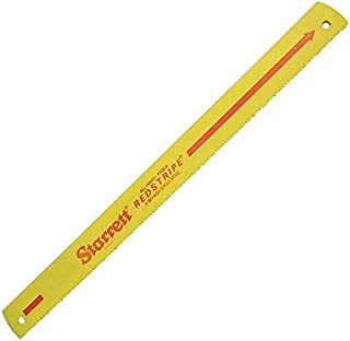 Starrett RS1410-5 Redstripe Solid High Speed Steel Power Hacksaw Blade, 0.050