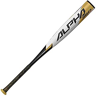 EASTON ALPHA 360 -10 USSSA Youth Baseball Bat, 2 3/4 Barrel, 27/17, JBB20AL10