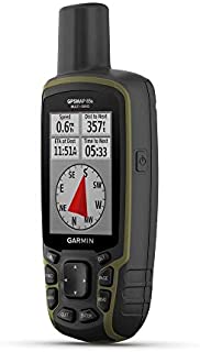 Garmin GPSMAP 65s, Button-Operated Handheld with Altimeter and Compass, Expanded Satellite Support and Multi-Band Technology, 2.6