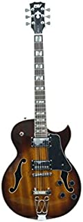 ivy IJZ-300 TSB Jazz Solid-Body Electric Guitar, Tobacco Sunburst