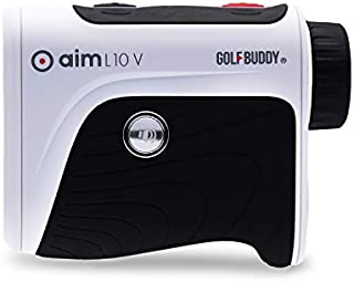 GolfBuddy AIM-L10V Aim L10V Ergonomic Golf Distance Talking Laser Rangefinder