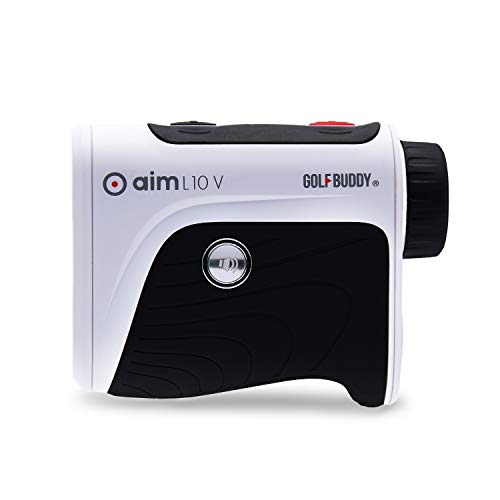 GolfBuddy AIM-L10V Aim L10V Ergonomic Golf Distance Talking Laser Rangefinder