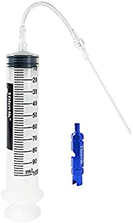 Thinvik 4oz Bike Tubeless Sealant Injector Syringe for Stans No Tubes sealant and Other sealants, Presta Schrader Valve Core Removal Tool