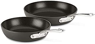 All-Clad Essentials Nonstick Fry Pan Set, 2-Piece, Grey