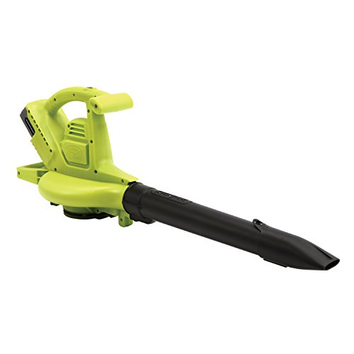 Sun Joe IONBV Joe 40v Cordless Blower/Vacuum/Mulcher, Kit (w/4.0-Ah Battery + Quick Charger)