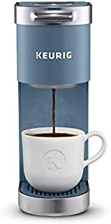 Keurig K-Mini Plus Coffee Maker, Single Serve K-Cup Pod Coffee Brewer, Comes With 6 to 12 Oz Brew Size, K-Cup Pod Storage, and Travel Mug Friendly, Evening Teal