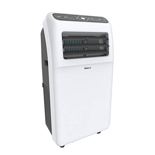 Shinco 12,000 BTU Portable Air Conditioners with Built-in Dehumidifier Function, Fan Mode, Quiet AC Unit Cool Rooms to 400 sq.ft, LED Display, Remote Control, Complete Window Mount Exhaust Kit