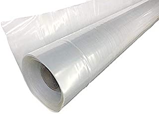 A&A Green Store Greenhouse Plastic Film Clear Polyethylene Cover UV Resistant (8 ft Wide x 25 ft Long)