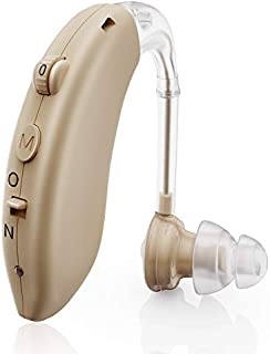 Hearing Aid for Seniors Rechargeable with Noise Cancelling, Digital Hearing Amplifier for Adults for Hearing Loss, Sound Amplifiers Ear Hearing Assist Devices with Volume Control