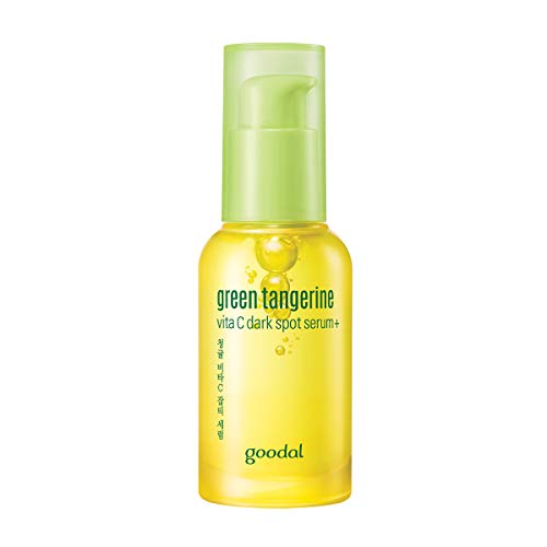 Goodal Green Tangerine Vitamin C Dark Spot Facial Serum+ for Sensitive Skin | Dark Spot Treatment, Anti-Aging, Acne Scars, Fine Lines, Hyperpigmentation, and Dark Circles (1.0 fl oz)