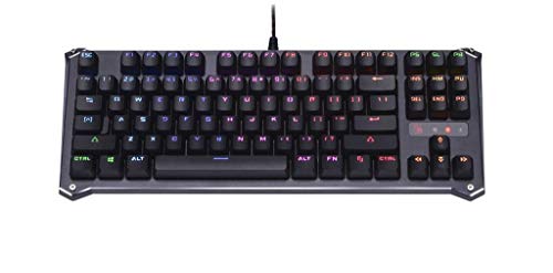 B930 TKL Tenkeyless Optical Switch Gaming Keyboard by Bloody Gaming | Fastest Keyboard Switches in Gaming |Ultra-Compact Form Factor | RGB LED Backlit Keyboard | Tactile & Clicky
