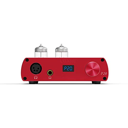 LOXJIE P20 Full Balance Tube Amplifier Headphone Power Amplifier (Red)