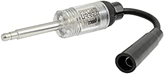 URREA Spark Plug Tester - 6-12 Volt In-Line Engine Ignition Checker with Diagnostic Indicator Light & Universal Small Motor/Automotive Application - 2355