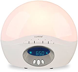 Lumie Bodyclock Active 250 Wake-Up Light, Alarm Clock with FM Radio and Extra Audio Options