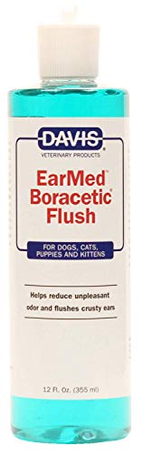 Davis EarMed Boracetic Ear Flush Pets, 12 oz