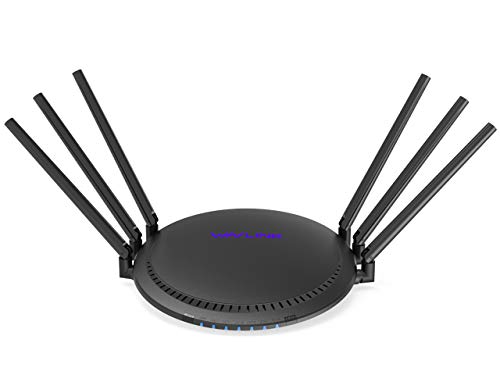 WiFi Wireless Router,WAVLINK AC2100 High Power Gigabit Internet Wi-Fi Router,Dual Band Range Extender up to 2100Mbps,4K Streaming&Online Game for Wireless Internet Large Home