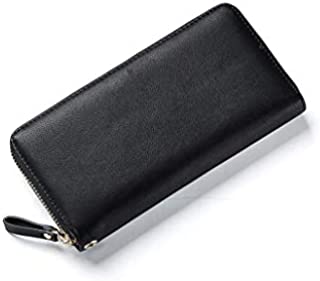 Women Long Clutch Wallet Large Capacity Wallets Female Purse Lady Coin Purses Phone Card Holder Carteras,Black