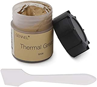 GENNEL G106-20g Thermal Compound Paste for Coolers, Heat Sink Paste, High Heat Dissipation Performance, Thermal Grease Paste jar for Processor/CPU/PS4/Laptop