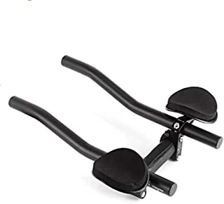 Eyours Bicycle Aero Bars, Adjustable Tri Bars for Bicycle Hand Rest TT Handlebar for Triathlon Time Bicycle Cycling Aerobars Suitable for Mountain Bike and Road Bike