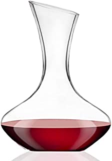 Godinger Wine Decanter Carafe, Hand Blown Wine Decanter Aerator - Wine Gift