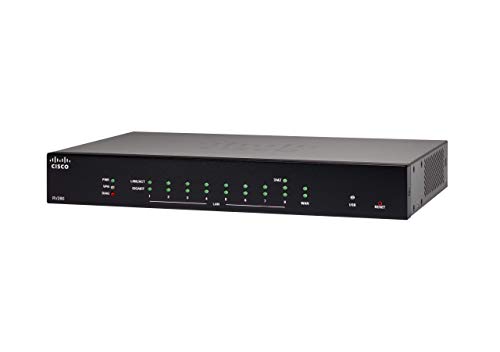 Cisco RV260 VPN Router with 8 Gigabit Ethernet (GbE) Ports, Limited Lifetime Protection (RV260-K9-NA)